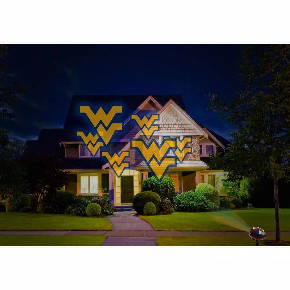 Unbranded NCAA West Virginia Mountaineers Team Pride Light LED Projector