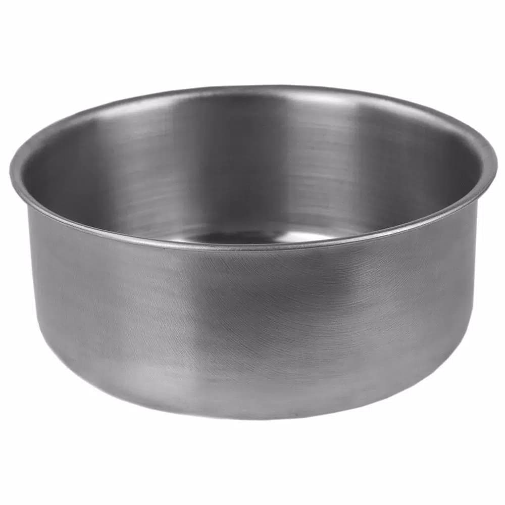 Unbranded Brushed Stainless Steel Food Storage Container Set, 5-Piece Silver Set