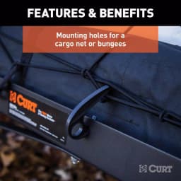 CURT Aluminum Bolt-Together Hitch Cargo Carrier, 300 lb. Capacity, 2 in. Receiver thumbnail 10