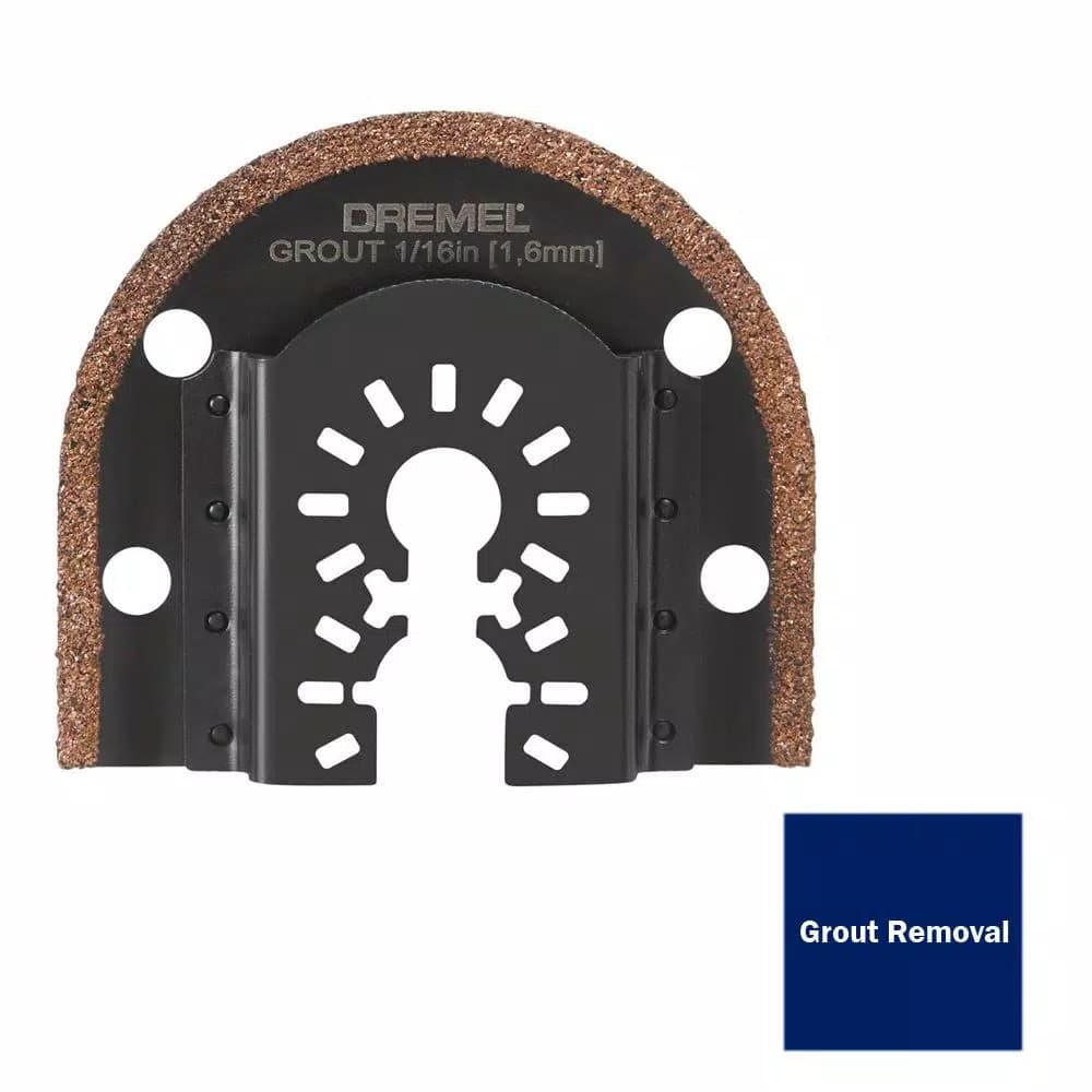 Dremel Multi-Max 1/16 in. Carbide Oscillating Tool Universal Grout Removal Blade