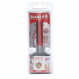 Diablo 1/2 in. x 2 in. Carbide Straight Router Bit with Titanium Construction thumbnail 3