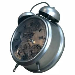 Yosemite Home Decor Gunpowder and Brass Gears Analog Table Top Clock thumbnail 2