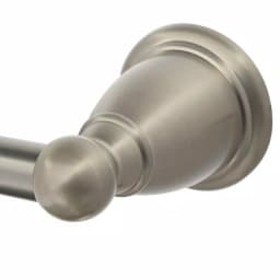 MOEN Brantford 18 in. Single Towel Bar, Brushed Nickel, Transitional Style thumbnail 4