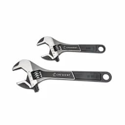 Crescent 2-Piece Adjustable Wrench Set, 6 in. and 10 in. Wide Jaw SAE Hand Tools thumbnail 1