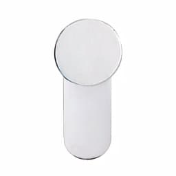 MODONA Oval Single Robe and Towel Hook, Polished Chrome thumbnail 2