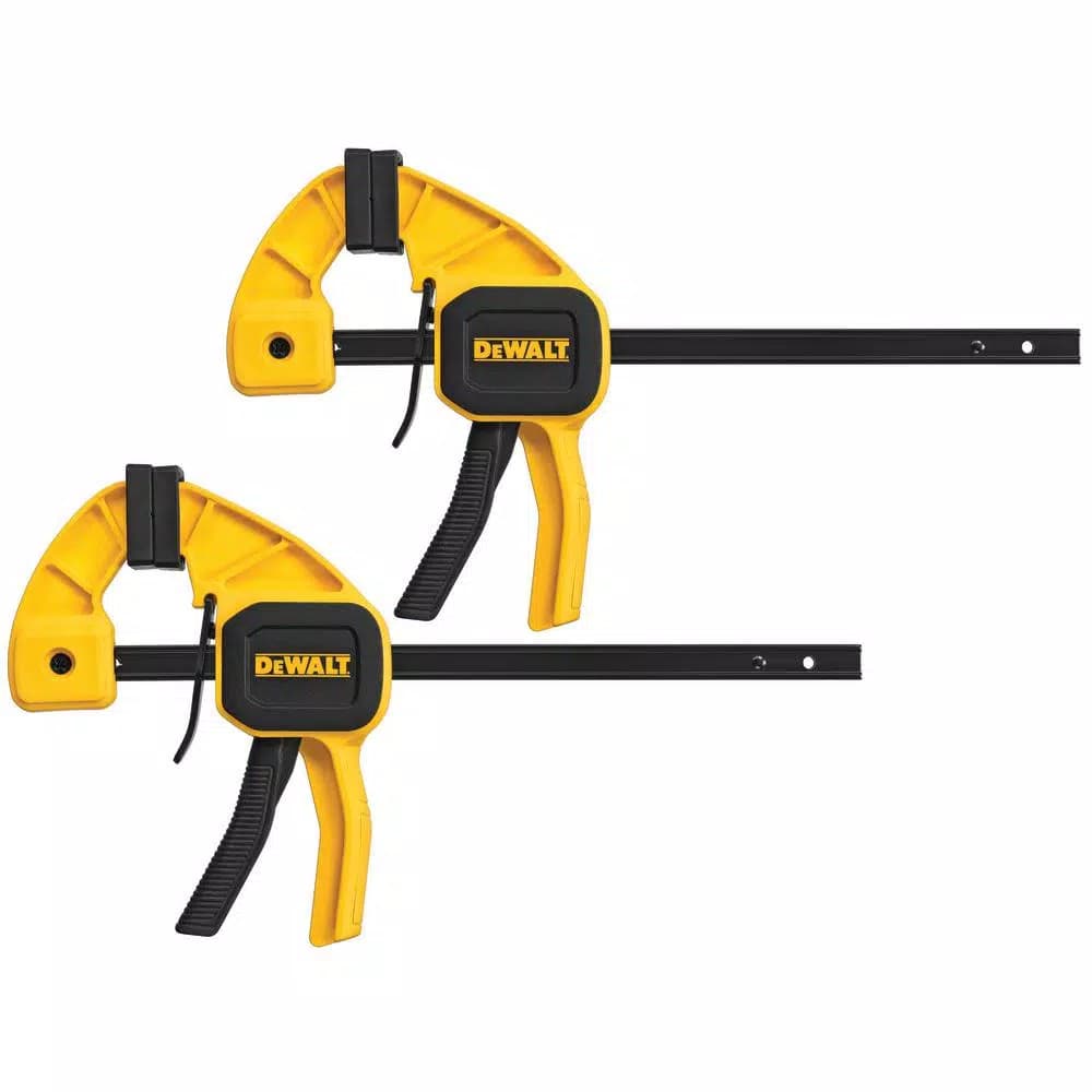 DEWALT 6 in. Trigger Clamps, 100 lbs. Clamping Force (2-Pack)