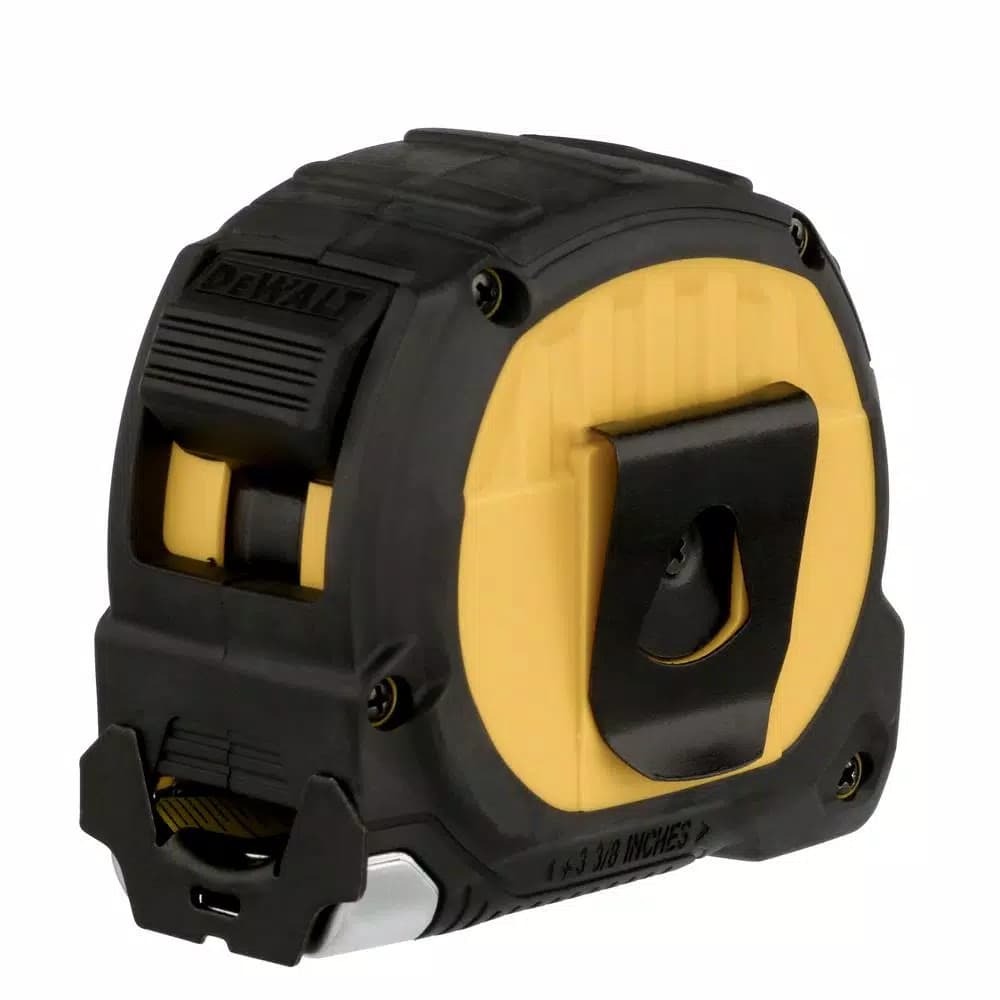 DEWALT 25 ft. x 1-1/4 in. Heavy-Duty Construction Tape Measure with Reinforced ABS Housing