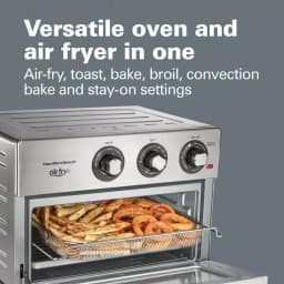 Hamilton Beach 1800W Air Fry Countertop Oven, 6-Function Stainless Steel Oven thumbnail 4