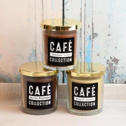 LUMABASE Coffee Cafe Collection Scented Candles, 10 oz. Glass Jars, Set of 3 thumbnail 3