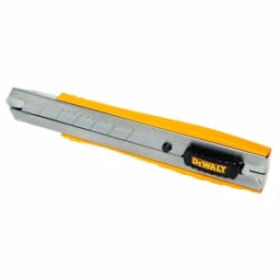 DEWALT 25 mm Metal Body Snap-Off Utility Knife with Ribbed Grip thumbnail 3