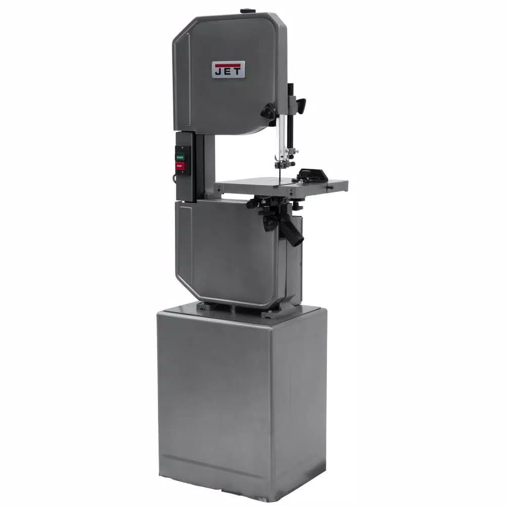 JET J-8201K 14 in. Vertical Band Saw with Closed Stand, 1 HP, 8-Speed, 115V