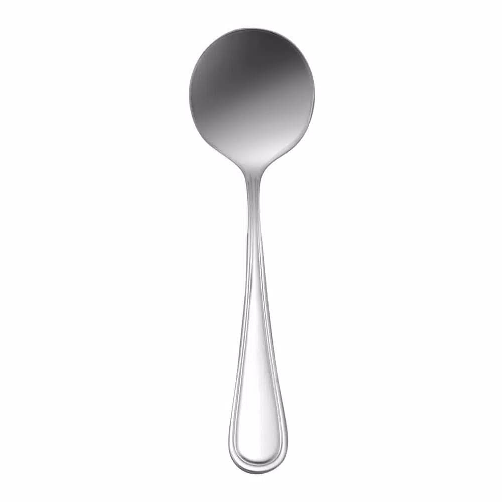 Oneida T015SBLF 18/10 Stainless Steel Bouillon Spoons, Silver Finish, 12-Pack
