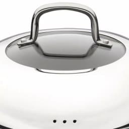 BergHOFF CollectNCook 11 in. Stainless Steel Non-Stick Covered Wok with Lid thumbnail 2
