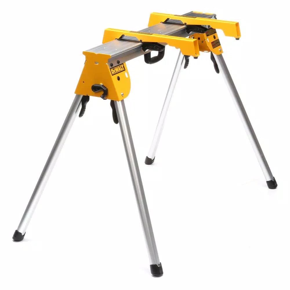 DEWALT Heavy Duty Aluminum Work Stand with Miter Saw Mounting Brackets