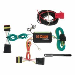 CURT Custom Vehicle-Trailer Wiring Harness for Fiat 500, 4-Way Flat Output T-Connector thumbnail 4