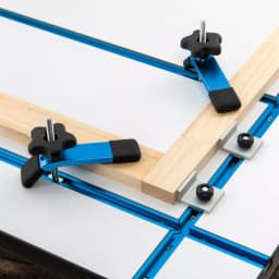 POWERTEC Universal T-Track Hold-Down Clamp Set, Anodized Aluminum, 2-Pack thumbnail 2