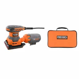 RIDGID 2.4 Amp 1/4 Sheet Sander with AIRGUARD Dust Collection Technology thumbnail 1