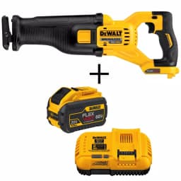 DEWALT 60V MAX FLEXVOLT Brushless Reciprocating Saw Kit with 9.0Ah Battery and Charger thumbnail 1