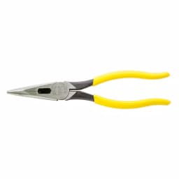 Klein Tools 8 in. Heavy-Duty Long Nose Side Cutting Pliers thumbnail 4