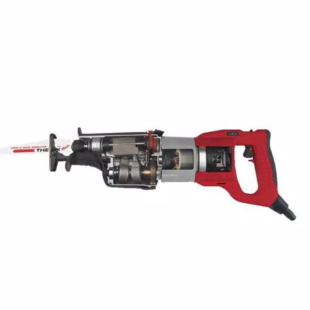 Milwaukee 13 Amp Orbital Reciprocating Saw Kit with Rotating Handle and Hard Case