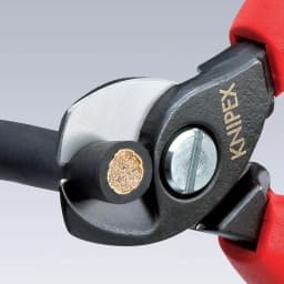 KNIPEX 6-in Heavy Duty Copper and Aluminum Cable Shears thumbnail 2