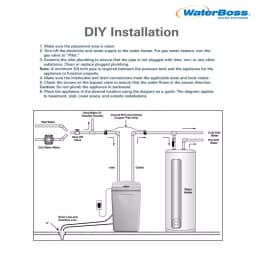 Waterboss 22,000-Grain Water Softener System with Sediment Filter thumbnail 7