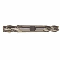 Drill America 5/16 in. Cobalt 4-Flute Double End Mill Specialty Bit, Square Shank thumbnail 2