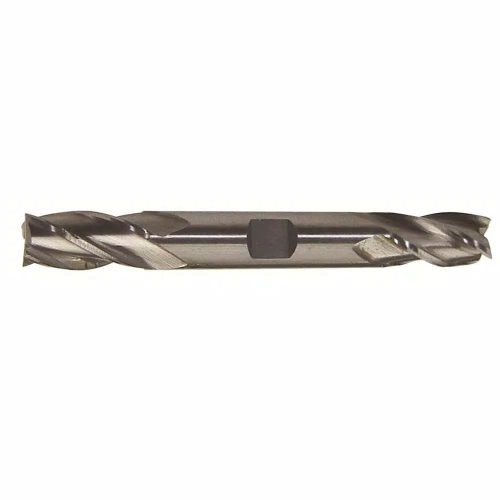 Drill America 5/16 in. Cobalt 4-Flute Double End Mill Specialty Bit, Square Shank