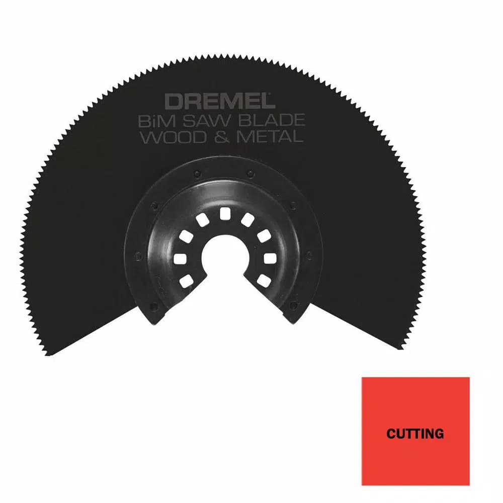 Dremel MM452 Multi-Max Bi-Metal Oscillating Saw Blade for Wood, Drywall, and Metal