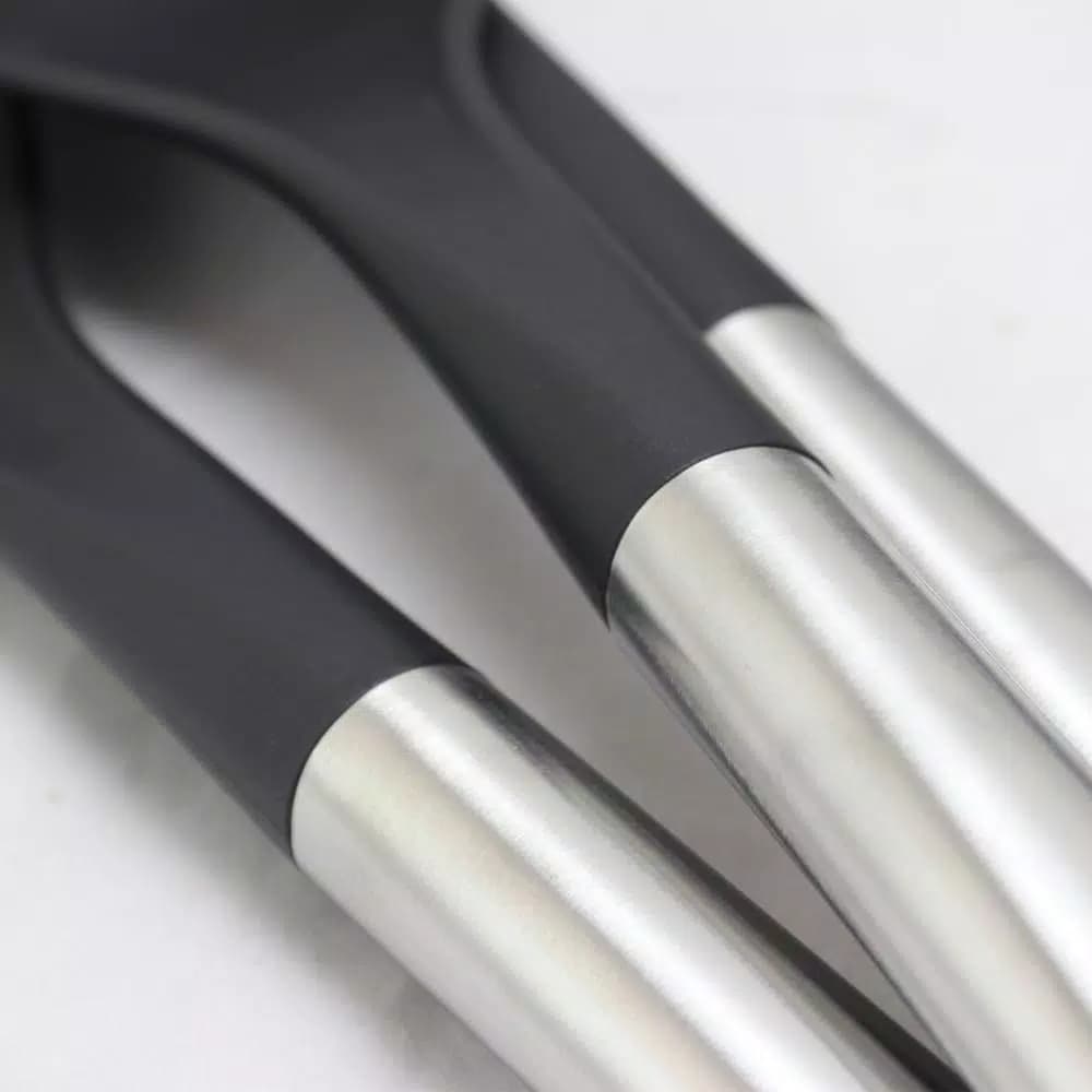 Better Chef Nylon Kitchen Utensil Set, 6-Piece Black Cooking Tool Set