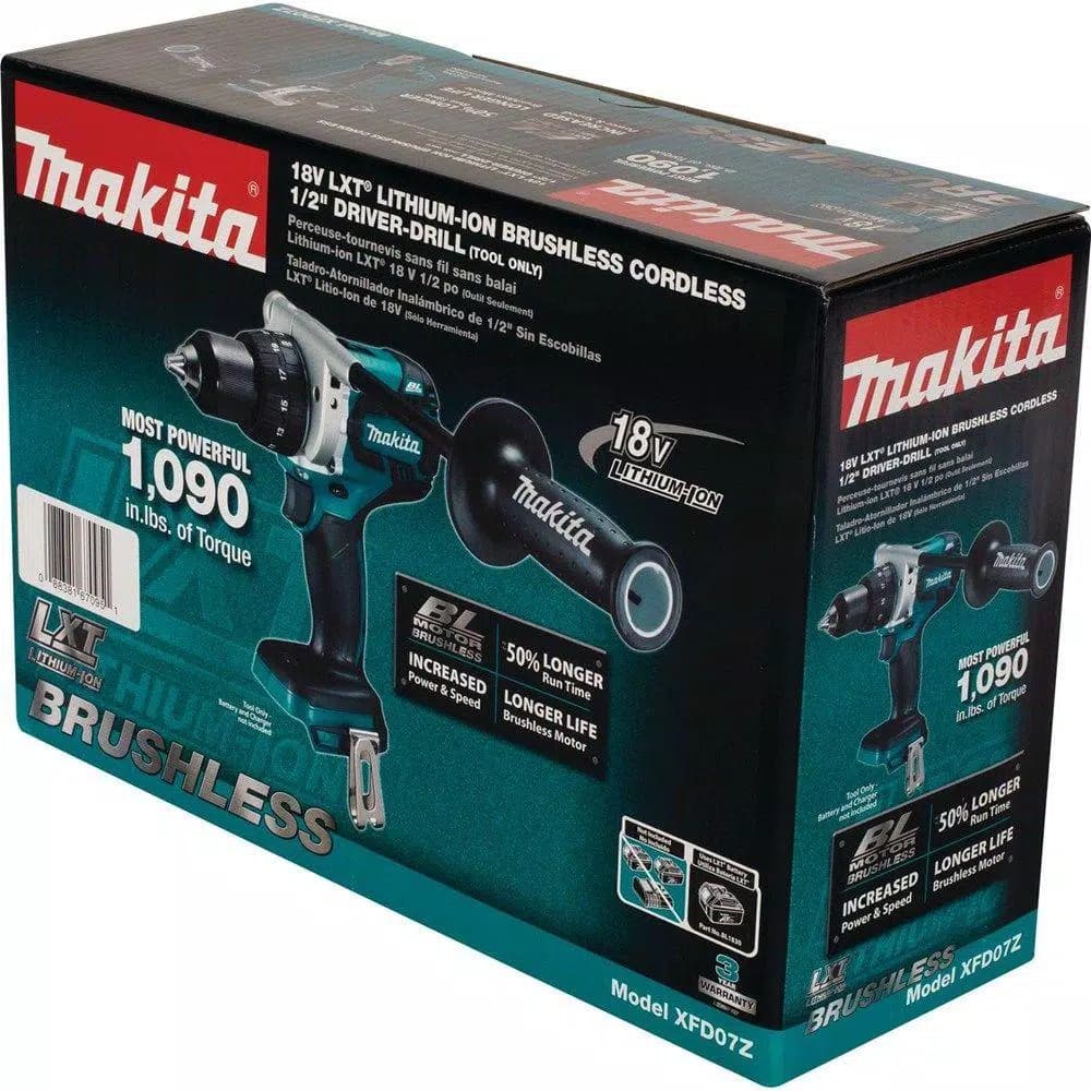 Makita 18V LXT Brushless 1/2 in. Cordless Driver/Drill (Tool-Only)