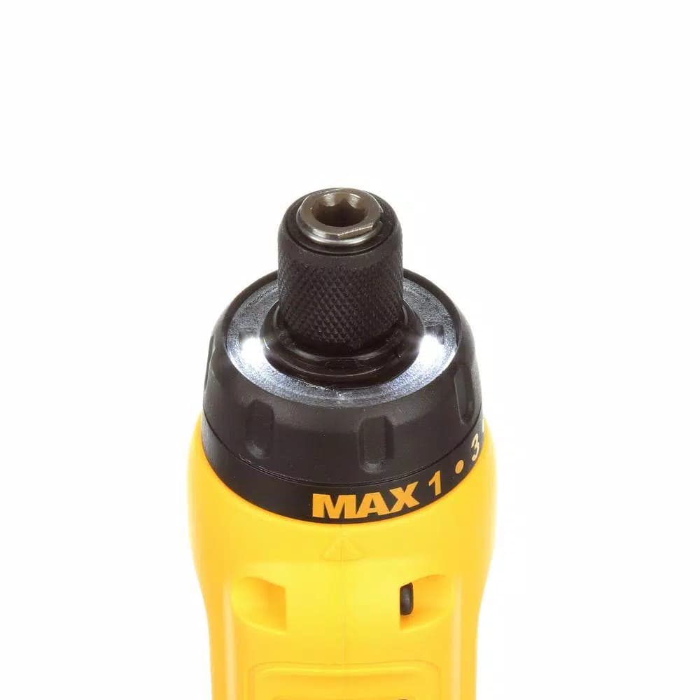 DEWALT 8V MAX Cordless Gyroscopic Screwdriver Kit with 2 1.0 Ah Batteries, Charger & Bag