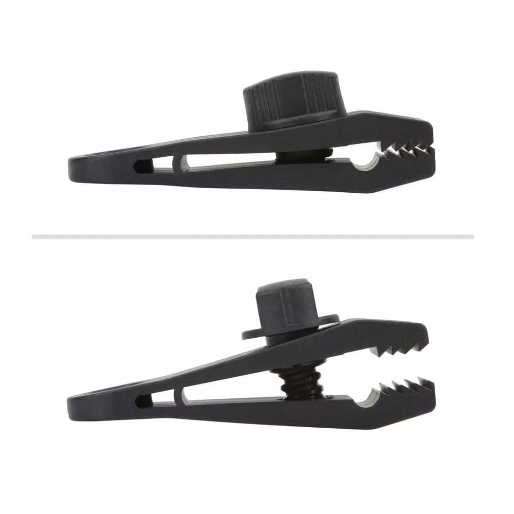 TEKTON Tarp Clips, 4-Piece Set for Securing Canopies and Covers