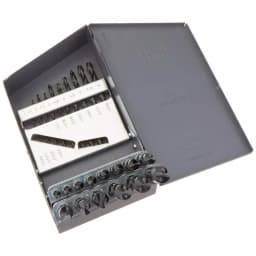 Gyros 25-Piece High Speed Steel Metric Twist Drill Bit Set, 1 mm - 13 mm thumbnail 3
