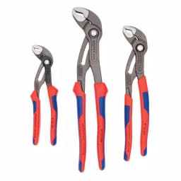 KNIPEX 3-Piece Cobra Pliers Set with Comfort Grip, Made in Germany thumbnail 1