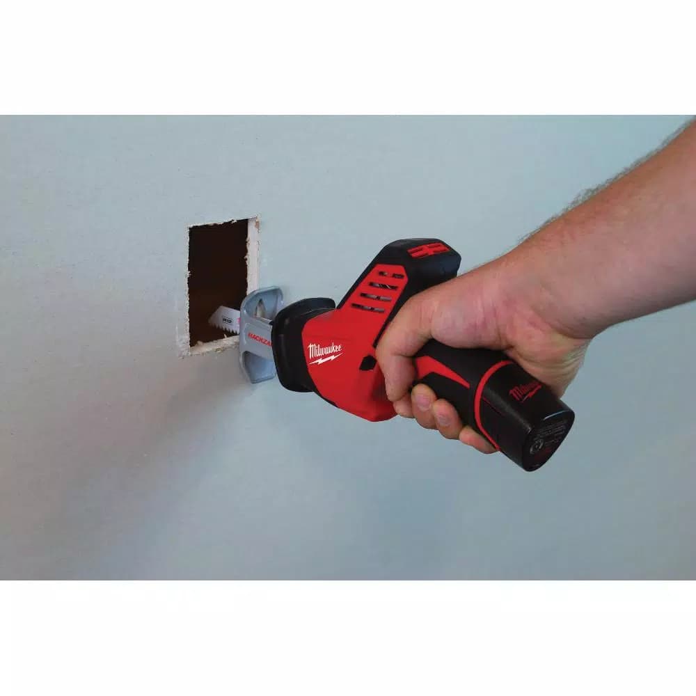 Milwaukee M12 FUEL Surge 12V Brushless 1/4 in. Hex Impact Driver Kit with M12 HACKZALL Reciprocating Saw