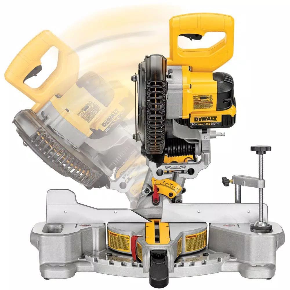 DEWALT 20V MAX Cordless 7-1/4 in. Sliding Compound Miter Saw (Tool-Only)