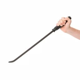TEKTON 25 in. Angled Tip Pry Bar with Steel Striking Cap thumbnail 11