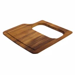 ALFI BRAND Iroko Wood Cutting Board with Polyethylene Insert - Made in Italy thumbnail 6