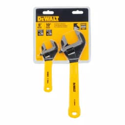 DEWALT Dip Grip Adjustable Wrench Set, 2-Pack (6 in. and 10 in.) thumbnail 2