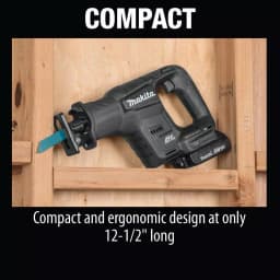 Makita 18V LXT Sub-Compact Brushless Cordless Reciprocating Saw Kit (2.0 Ah) thumbnail 6