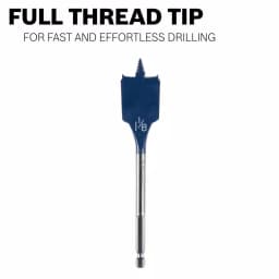 Bosch Daredevil High Speed Steel Spade Bit Set with Pouch, 18-Piece thumbnail 9