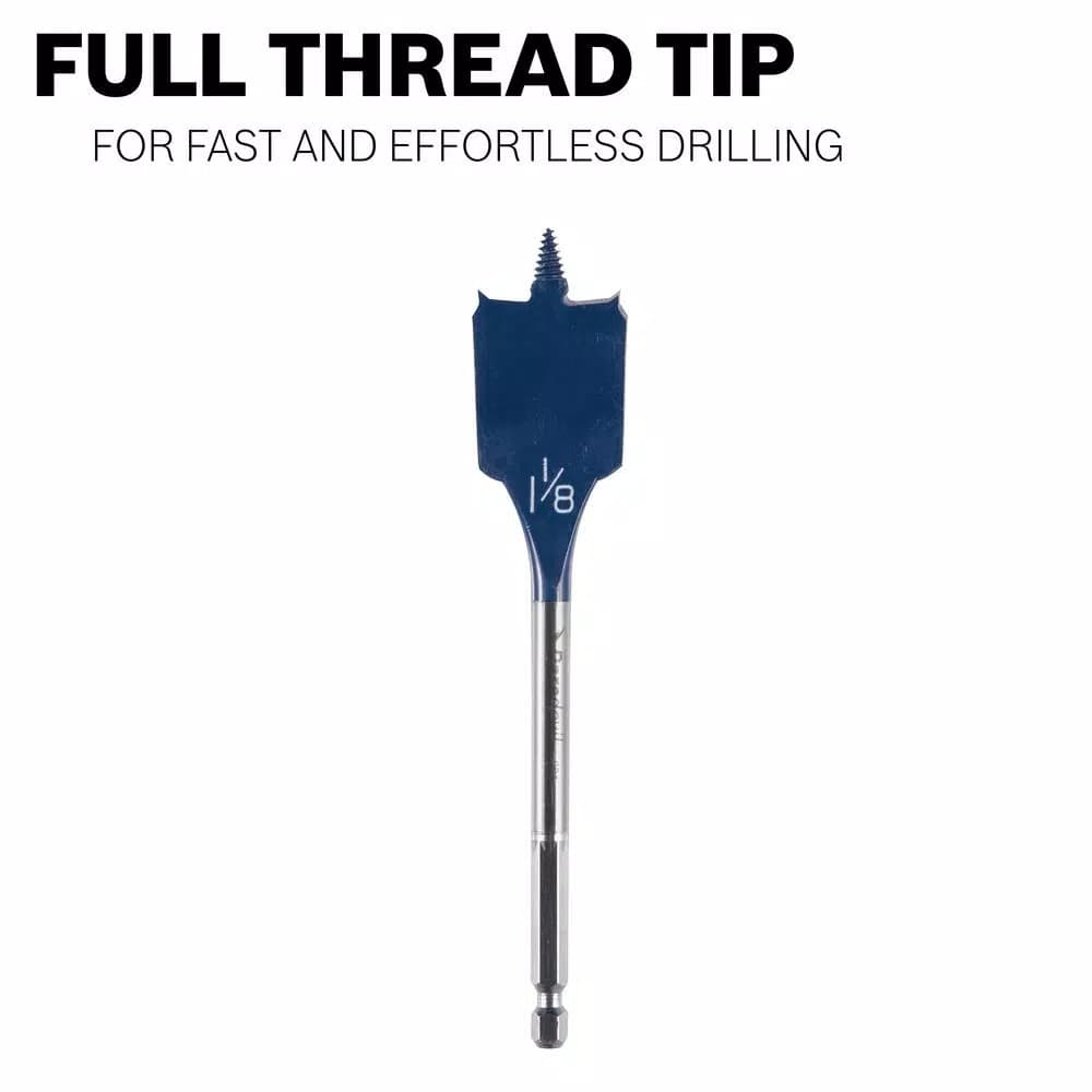 Bosch Daredevil High Speed Steel Spade Bit Set with Pouch, 18-Piece