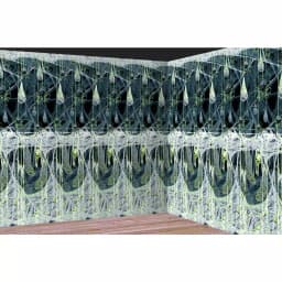 Amscan Spider's Lair Scene Setter Halloween Hanging Decor, 4 ft. x 40 ft. thumbnail 2