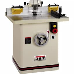 JET 5 HP 1 Phase Industrial Shaper with 4-Speed Step Pulley Drive thumbnail 1