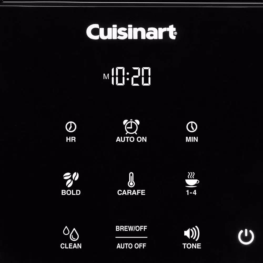 Cuisinart 14-Cup Black Drip Coffee Maker with Touchscreen Controls and PerfecTemp Technology