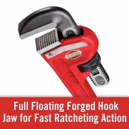 RIDGID 18 in. Heavy-Duty Straight Pipe Wrench thumbnail 12