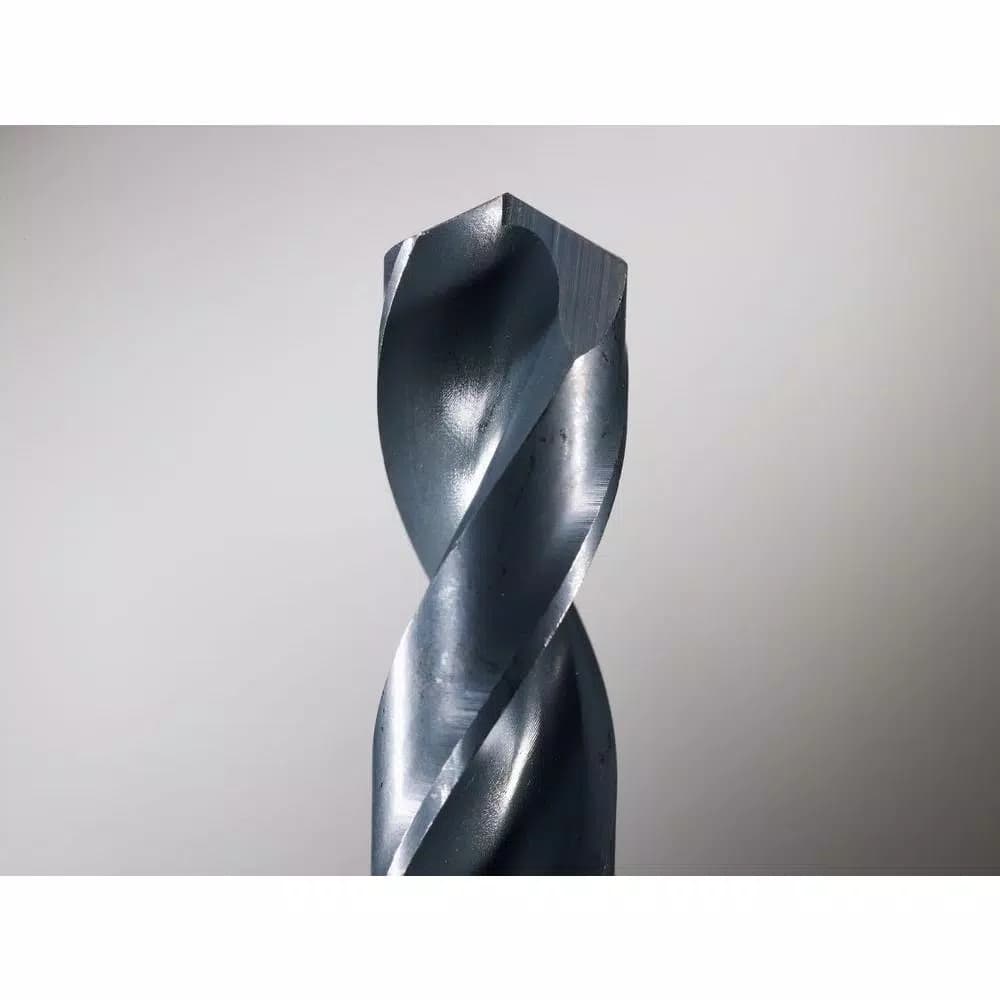 Milwaukee 17/32 in. Thunderbolt Black Oxide Twist Drill Bit, 1/2 in. Shank