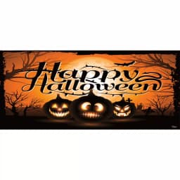 My Door Decor Night of the Jack-O'-Lantern 7 ft. x 16 ft. Halloween Garage Door Decor Mural thumbnail 1