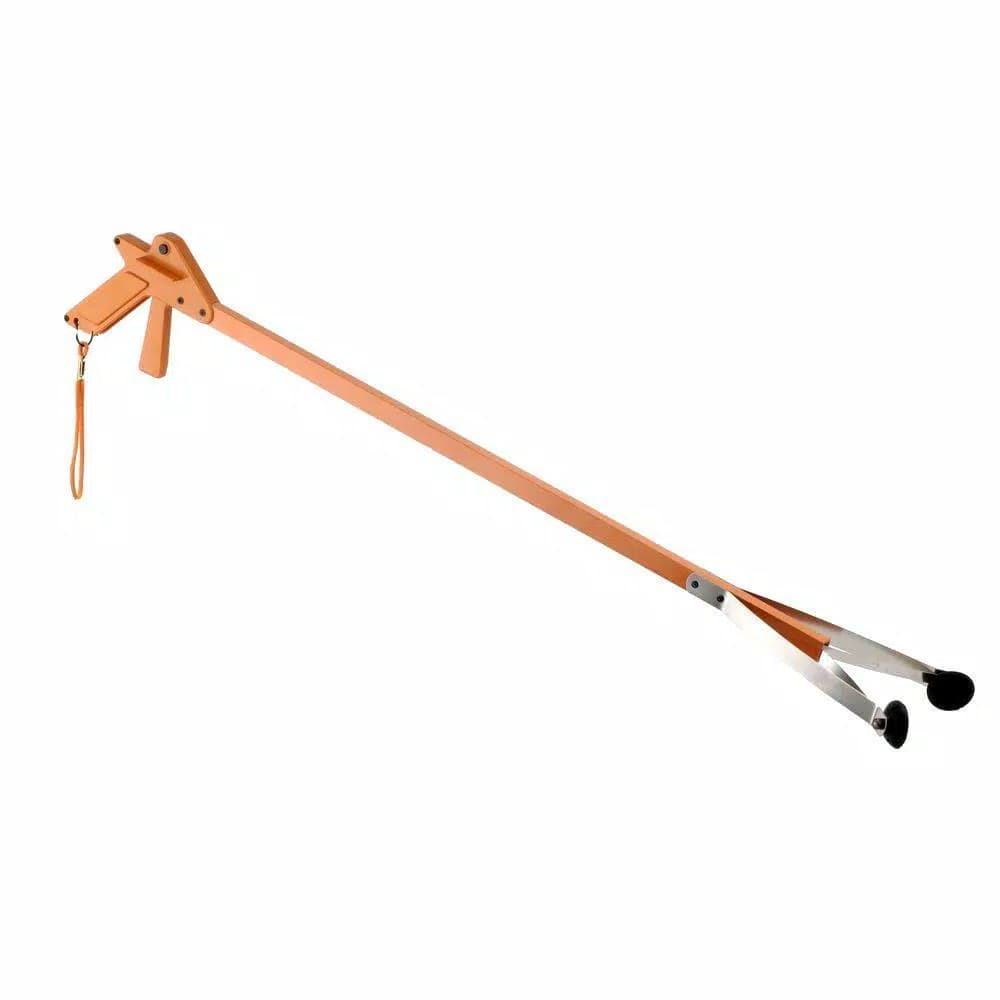 ArcMate 36 in. Industrial Orange Pick Up Reacher Tool with Stainless Steel Fingers
